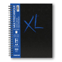 Canson XL Mix Media Textured blok 300 g/m² 68 listova A4 lepljen