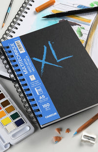 Canson XL Mix Media Textured lepljeni blok A5, 300 g/m², 68 listova