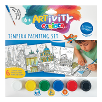 Carioca set bojanki sa temperama ARTivity Veliki gradovi – 1, 6+