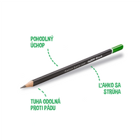Carioca trougaona olovka Black, 12 kom