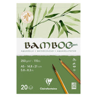 Clairefontaine bambus akvarel blok CP 250 g 20L lepljen
