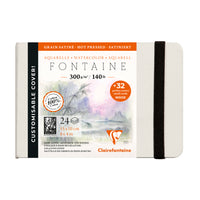 Clairefontaine Fontaine akvarel blok u tvrdom povezu HP 300 g 24L
