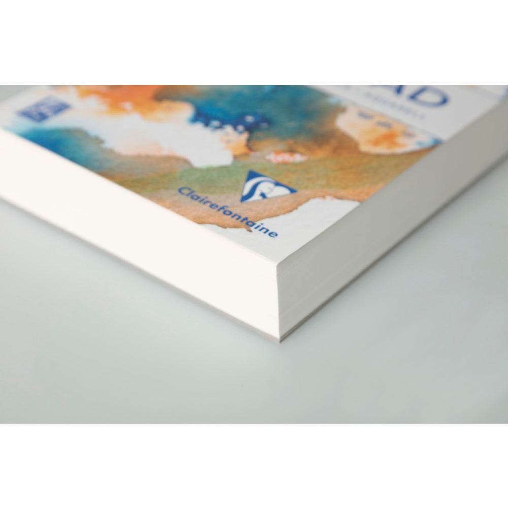Clairefontaine Goldline Aquapad akvarel blok CP 300 g lepljen