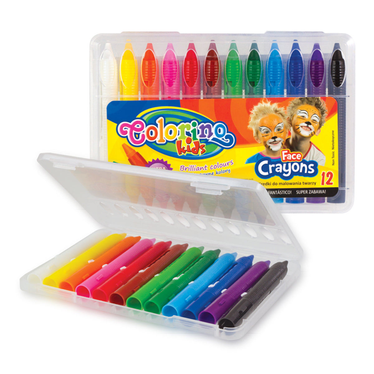 Colorino boje za lice u futroli, u stiku – 12 boja