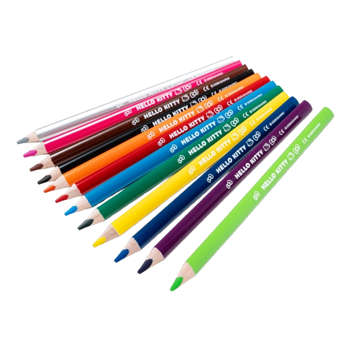 Colorino trouglaste bojice JUMBO, Hello Kitty, 12 boja