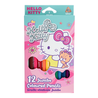 Colorino trouglaste bojice JUMBO, Hello Kitty, 12 boja