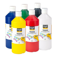 Creall set transparentnih boja Trans, 6 × 500 ml