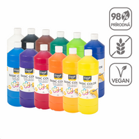Creall tempera boje, 1 000 ml, miks boja – 12 ×