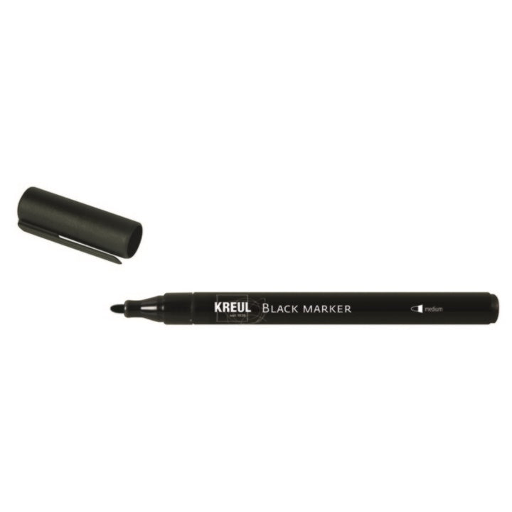 Crni marker Kreul | različiti vrhovi - medijum