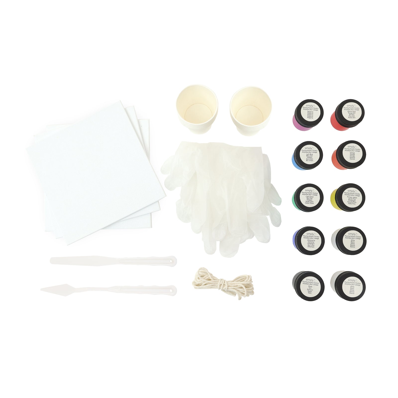 DALER ROWNEY D&R Simply kompletan set za pouring