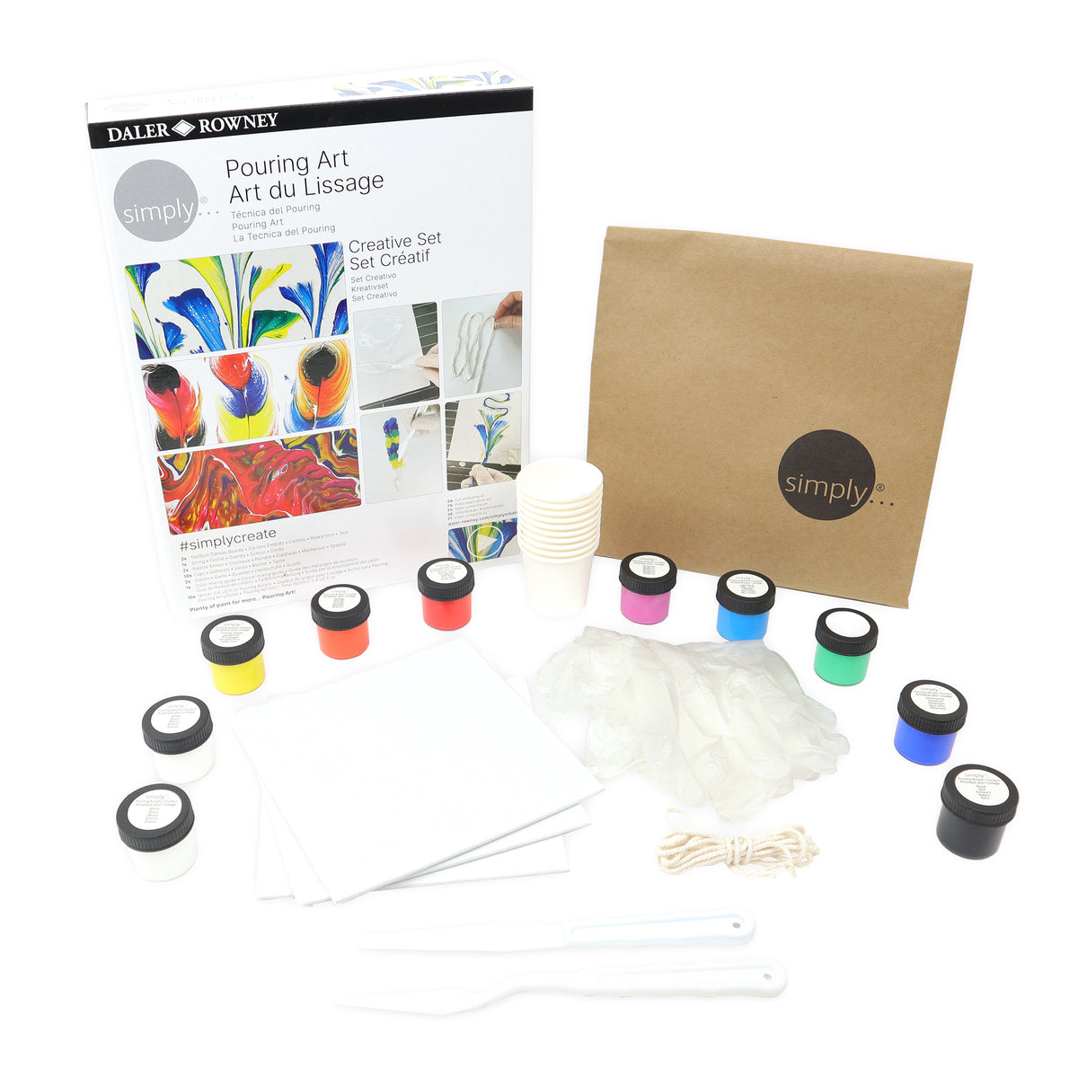 DALER ROWNEY D&R Simply kompletan set za pouring