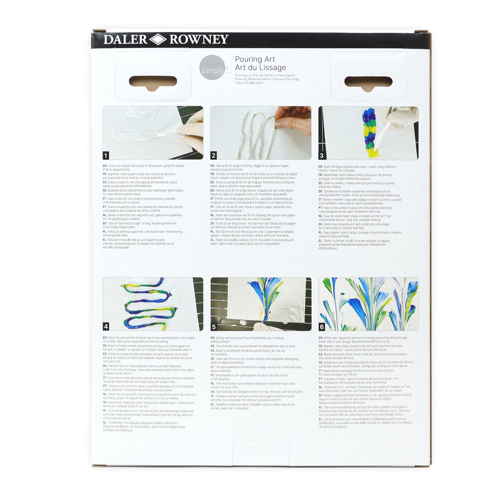 DALER ROWNEY D&R Simply kompletan set za pouring
