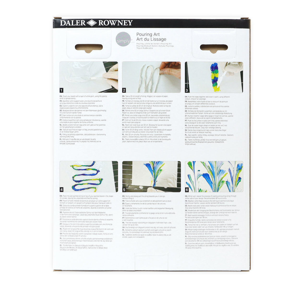 DALER ROWNEY D&R Simply kompletan set za pouring