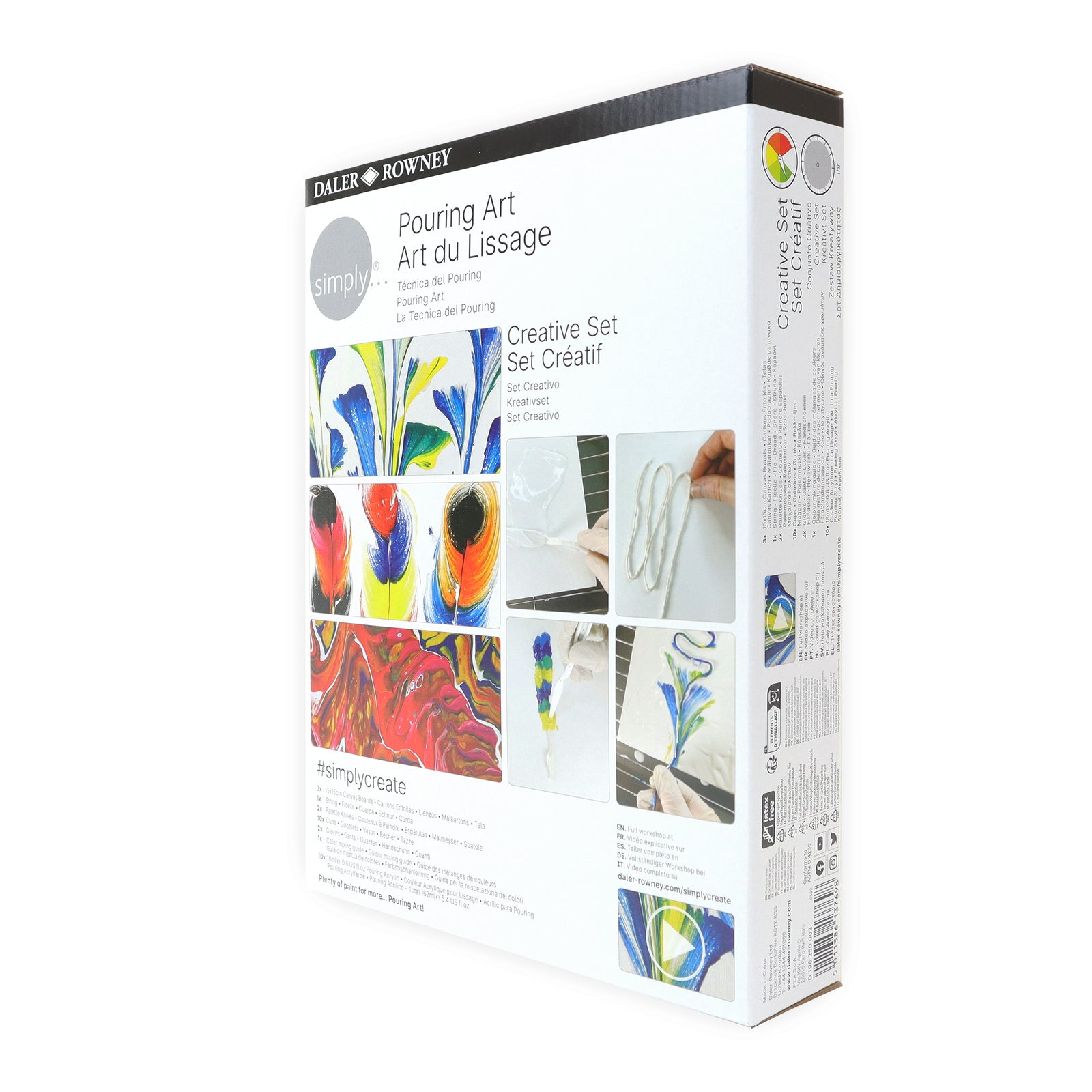 DALER ROWNEY D&R Simply kompletan set za pouring