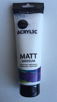 DALER ROWNEY Simply mat akrilni medijum 250 ml