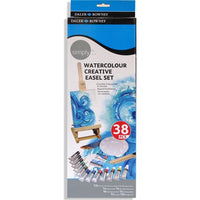 DALER ROWNEY Simply set akvarel boja sa priborom – 38 kom