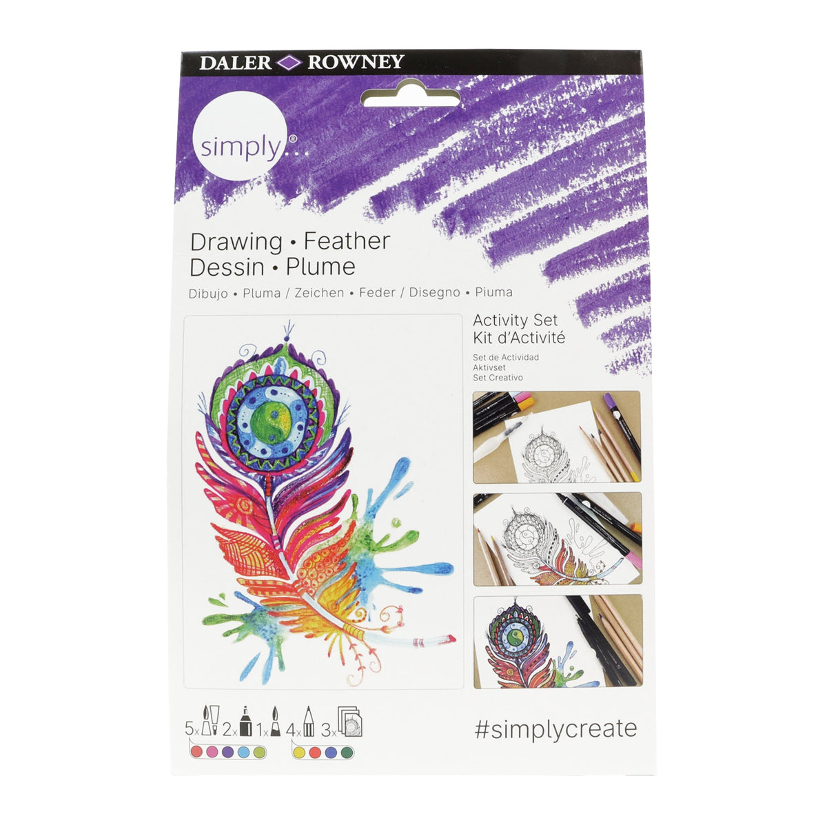 DALER ROWNEY D&R Simply početni set za crtanje