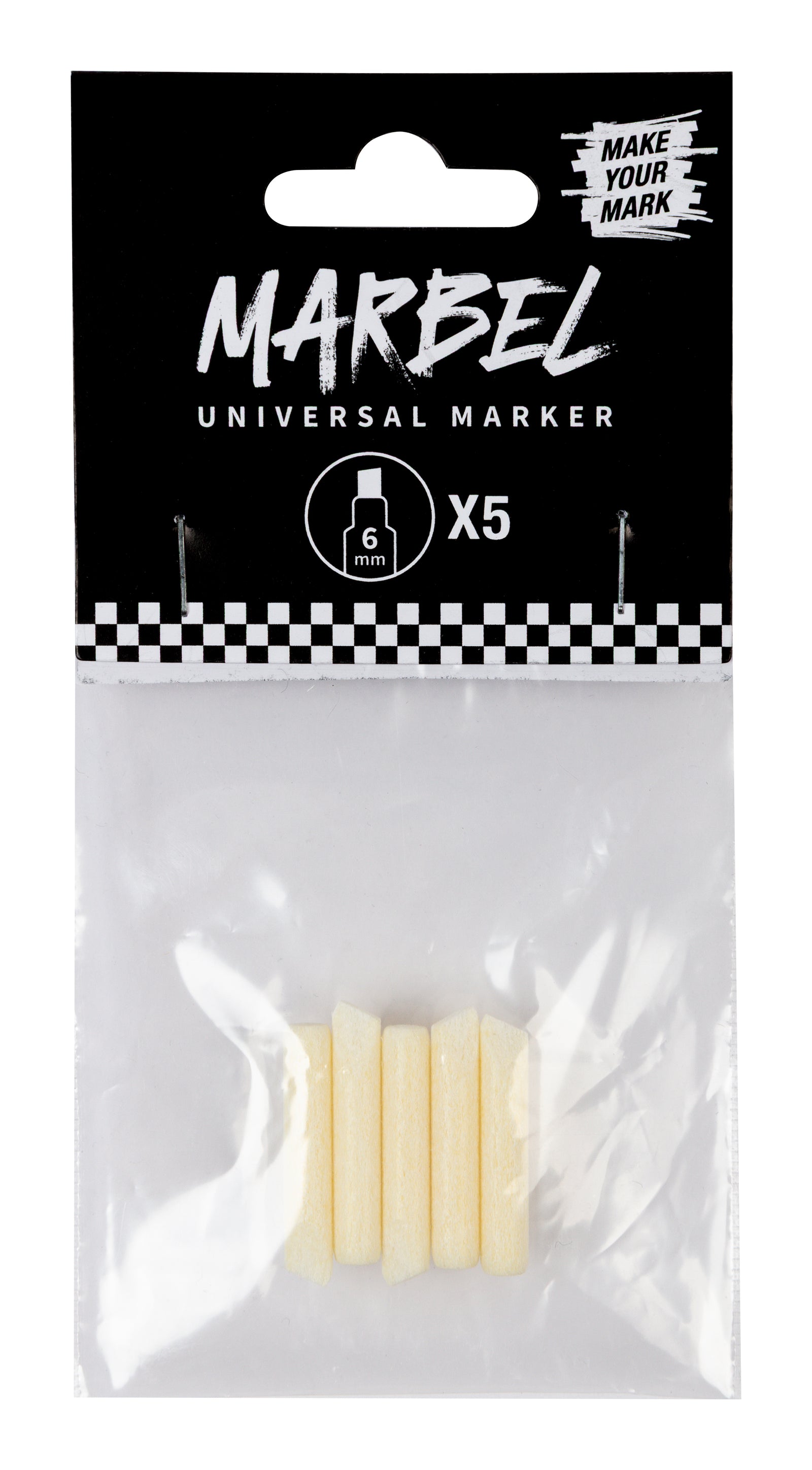 Rezervni vrhovi za markere DARWI Marbel 6 mm – 5 kom