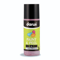 Boja za staklo koja se guli DARWI Paint & Peel 3u1 80 ml – crvena sa šljokicama