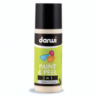 Boja za staklo koja se guli DARWI Paint & Peel 3u1 80 ml – slonovača