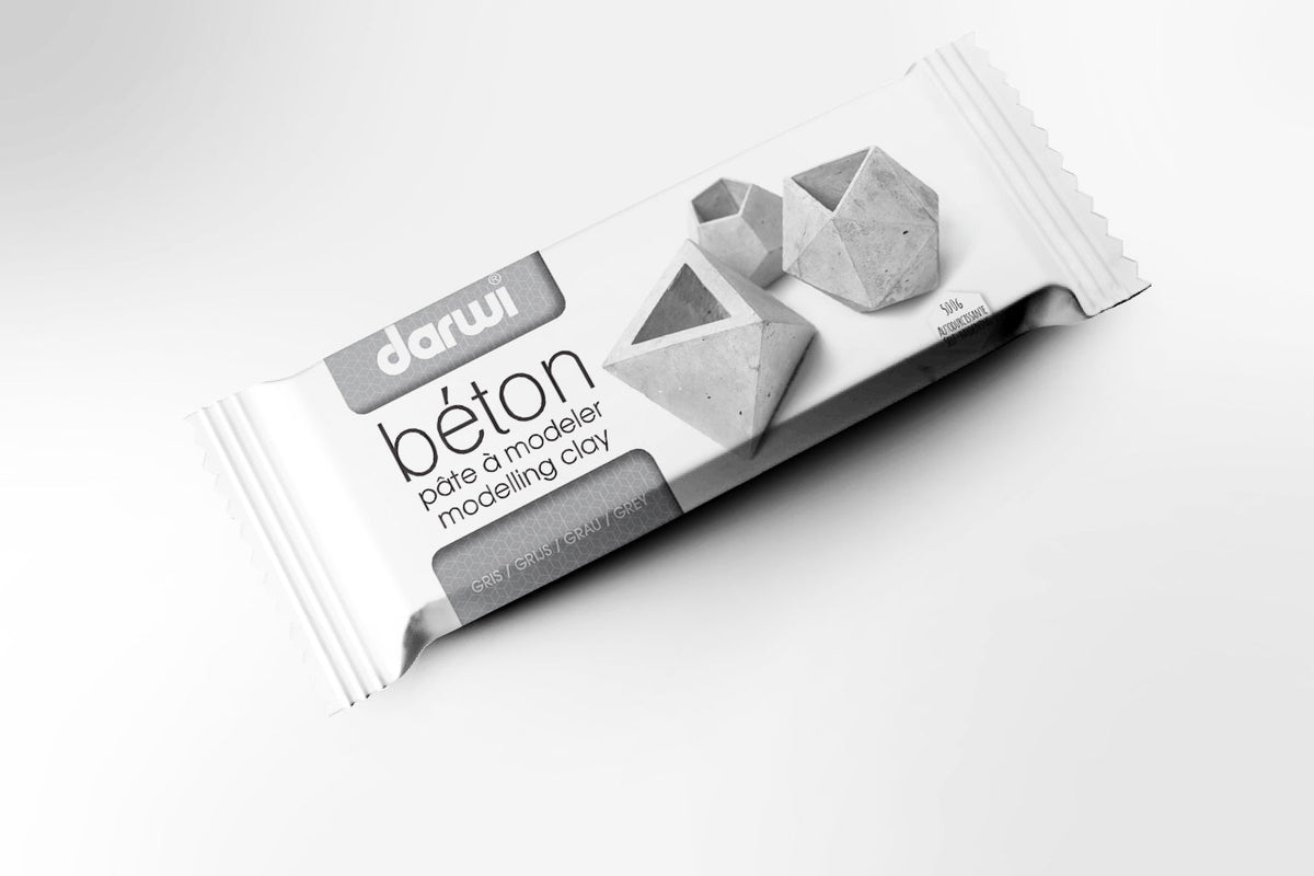 DARWI samoočvršćavajuća masa sa efektom betona 500 g