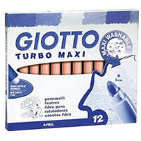Debele perive flomasteri GIOTTO Turbo Maxi 5 mm – boja kože ružičasta
