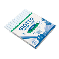 Debele perive flomasteri GIOTTO Turbo Maxi 5 mm – travnato zelena