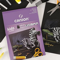 Dečiji blok za skiciranje CANSON Kids 220 g - 10 listova, 24 x 32 cm, lepljen