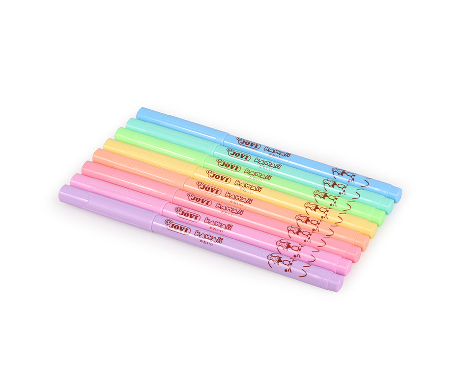 Dečiji flomasteri JOVI Kawaii / set od 8 kom - 3 mm