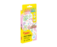 Dečiji flomasteri JOVI perivi pastelni 3 mm / set 8 kom