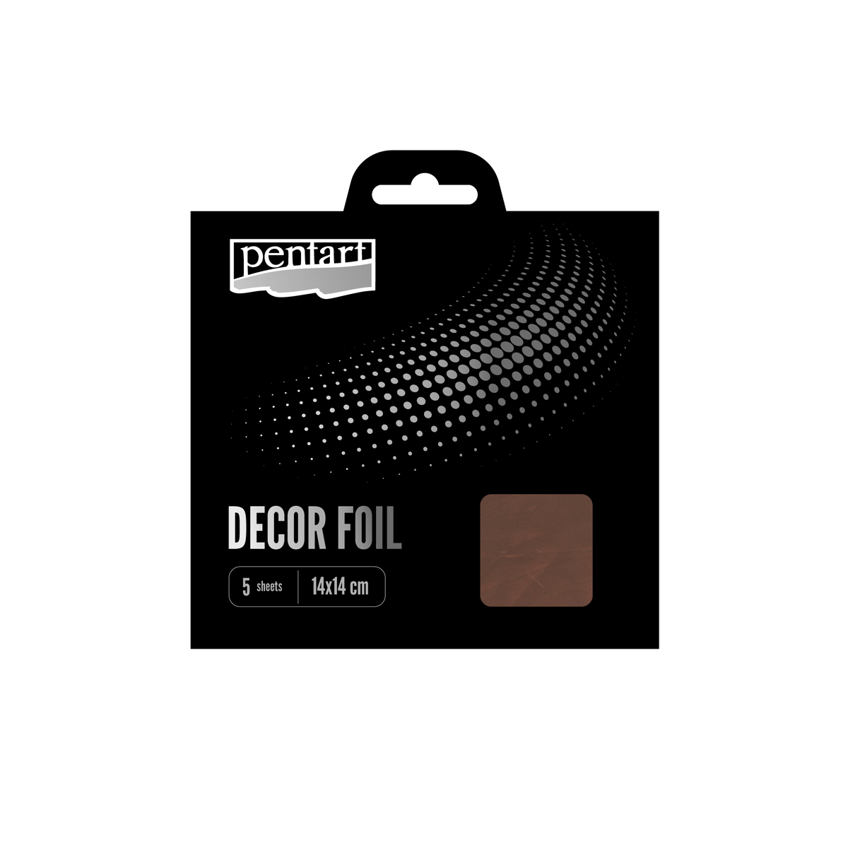 Decor foils metallic 14 x – bronzana cm