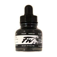 FW artist akrilni tuš 29.5 ml – Black India