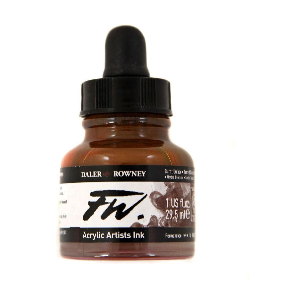 FW artist akrilni tuš 29.5 ml – Burnt Umber
