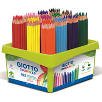 Drvene bojice GIOTTO Colors 3.0 šestougaone - školsko pakovanje 192 kom