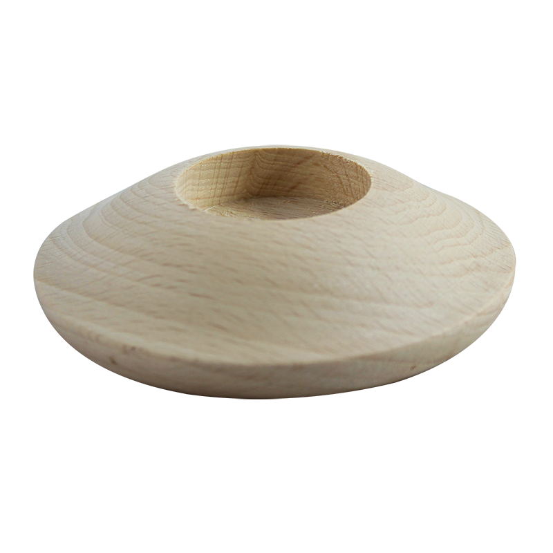 Drveni svećnjak Pentart - disk 3, 10x3 cm
