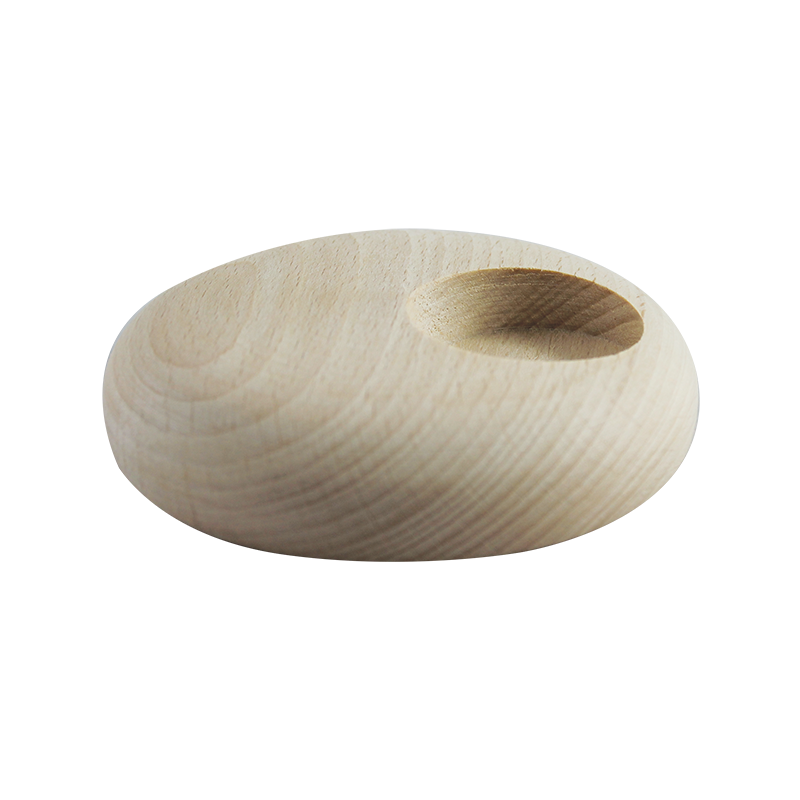 Drveni svećnjak za čajnu svećicu Pentart - disk 10 x 3 cm