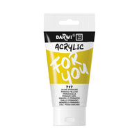 Akrilna boja DARWI Acryl 75 ml – Žuta
