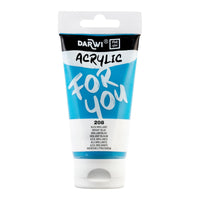 Akrilna boja DARWI Acryl 75 ml – Svetla plava