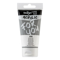 Akrilna boja DARWI Acryl 75 ml – Neutralna siva