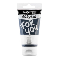 Akrilna boja DARWI Acryl 75 ml – Pejnova siva