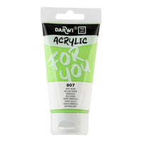 Akrilna boja DARWI Acryl 75 ml – Žutozelena