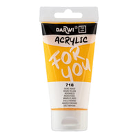 Akrilna boja DARWI Acryl 75 ml – Indijska žuta