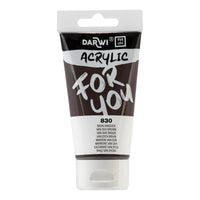 Akrilna boja DARWI Acryl 75 ml – Van Dajk smeđa