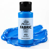 Farba za tekstil Phoenix 59 ml – jezersko plava 455