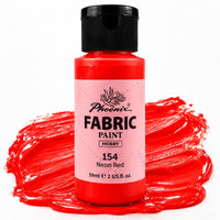 Farba za tekstil Phoenix 59 ml | različite nijanse – crveni / 154