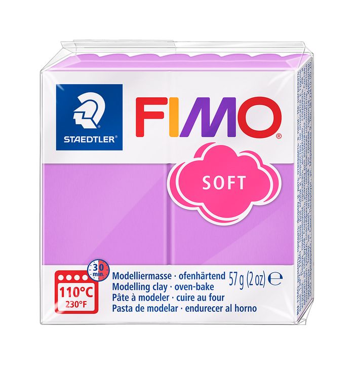 FIMO meka polimerna glina 57g – Lavanda