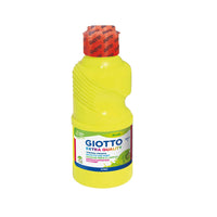 Fluorescentna tempera boja GIOTTO Extra Quality Fluo 250 ml – žuta