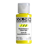 GOLDEN tečna akrilna boja 30 ml – Benzimidazolone Yellow Light