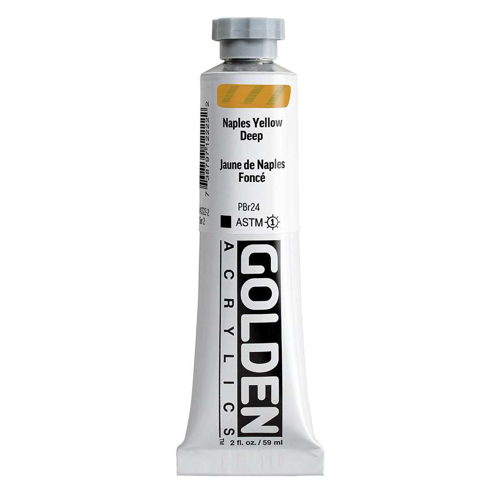 GOLDEN Heavi Bodi Akrilna boja 59 ml – Naples Yellow Deep