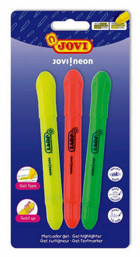 Gel podvlačići JOVI - 3 kom, 3 boje